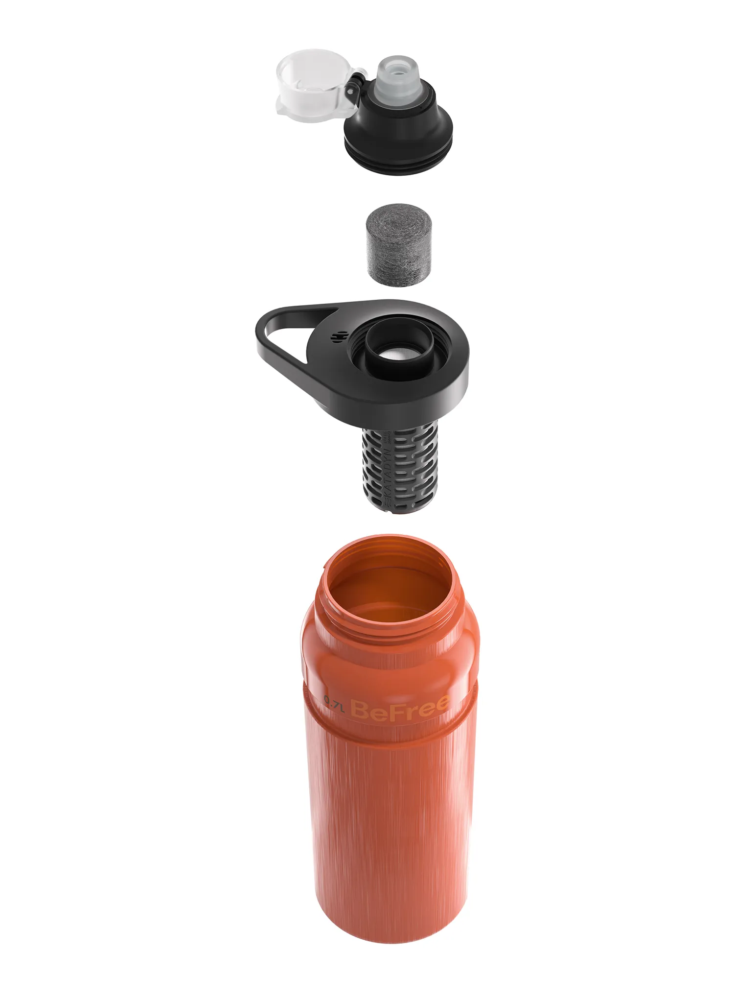 Uhlíková filtrační vložka Katadyn BeFree AC Carbon Replacement 3 pcs.