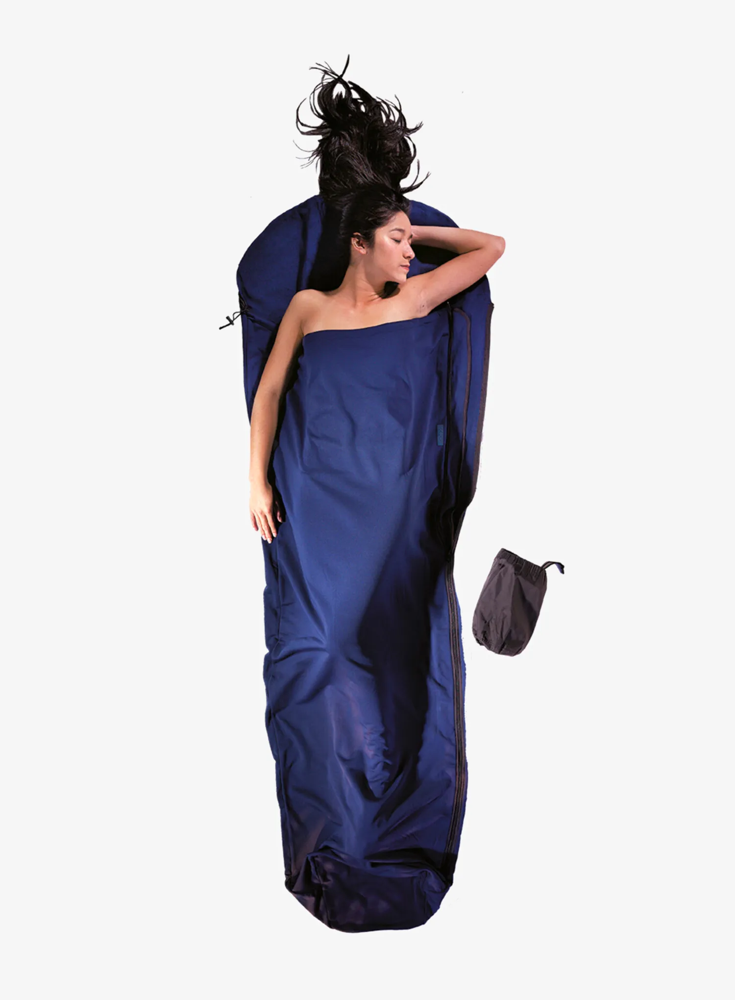 Vložka do spacáku Cocoon Microfleece MummyLiner - Lightweight - dark petrol