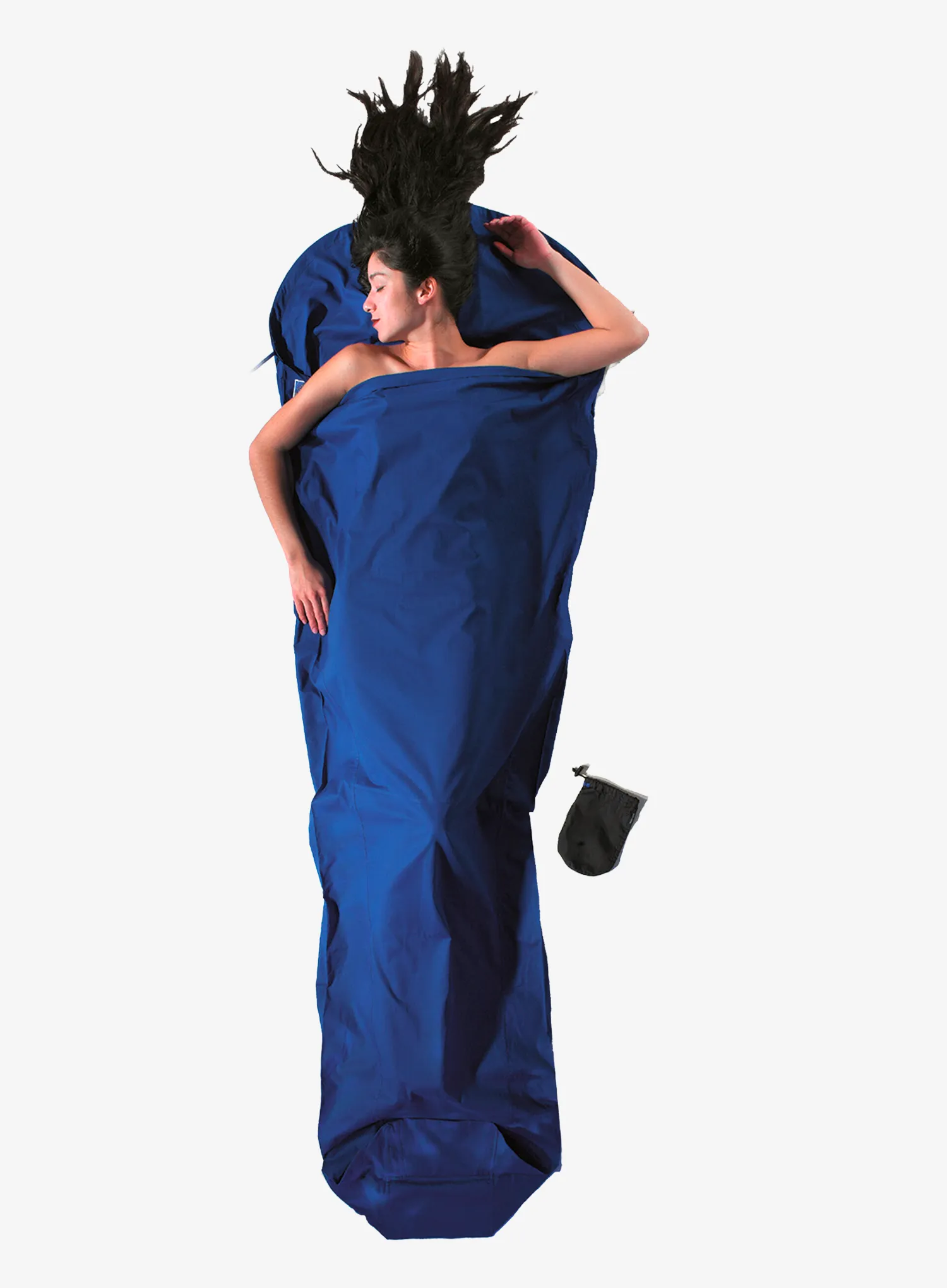 Vložka do spacáku Cocoon MummyLiner - Cotton - ultramarine blue