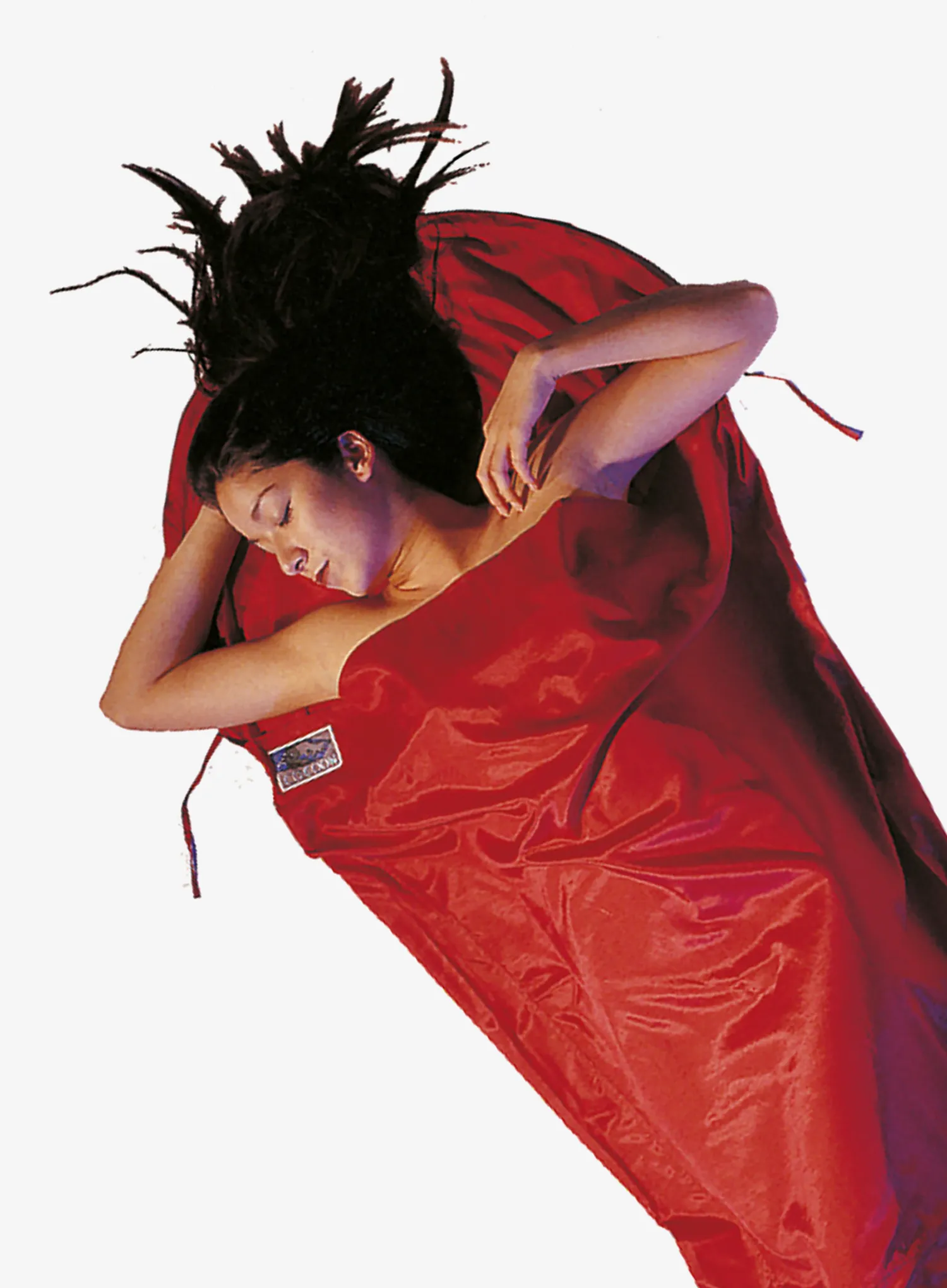 Vložka do spacáku Cocoon MummyLiner - Silk/Cotton - monks red