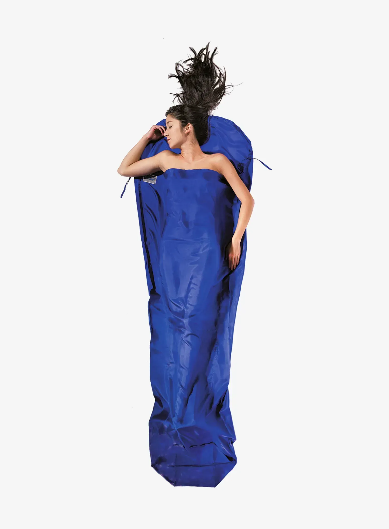 Vložka do spacáku Cocoon MummyLiner - Silk - ultramarine blue