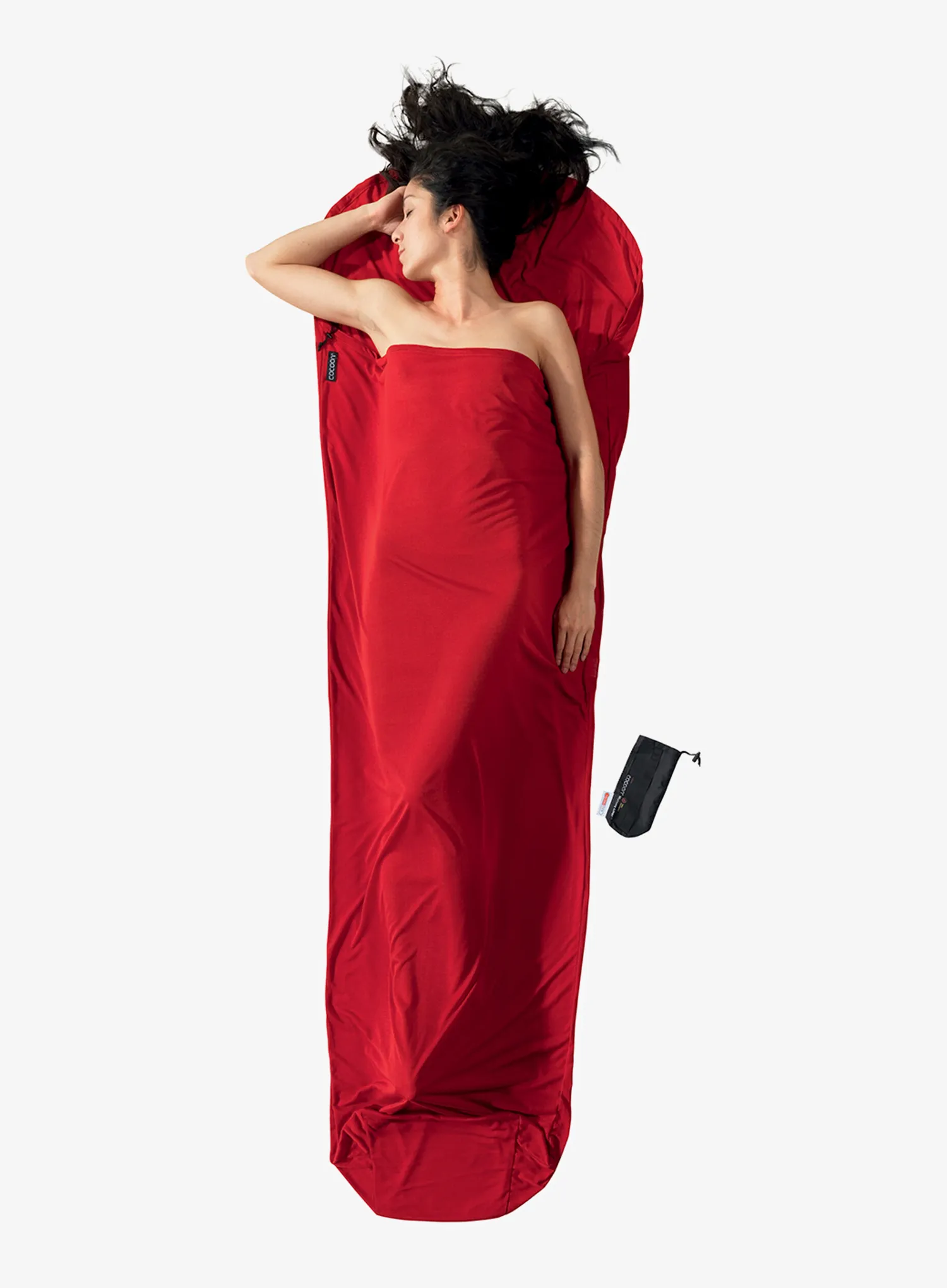 Vložka do spacáku Cocoon MummyLiner - Thermolight Radiator - lava