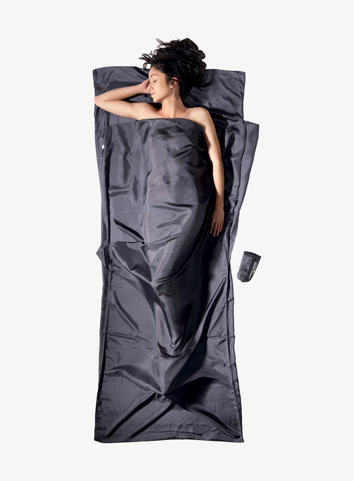 Vložka do spacáku Cocoon TravelSheet - Insect Shield - Silk - rhino