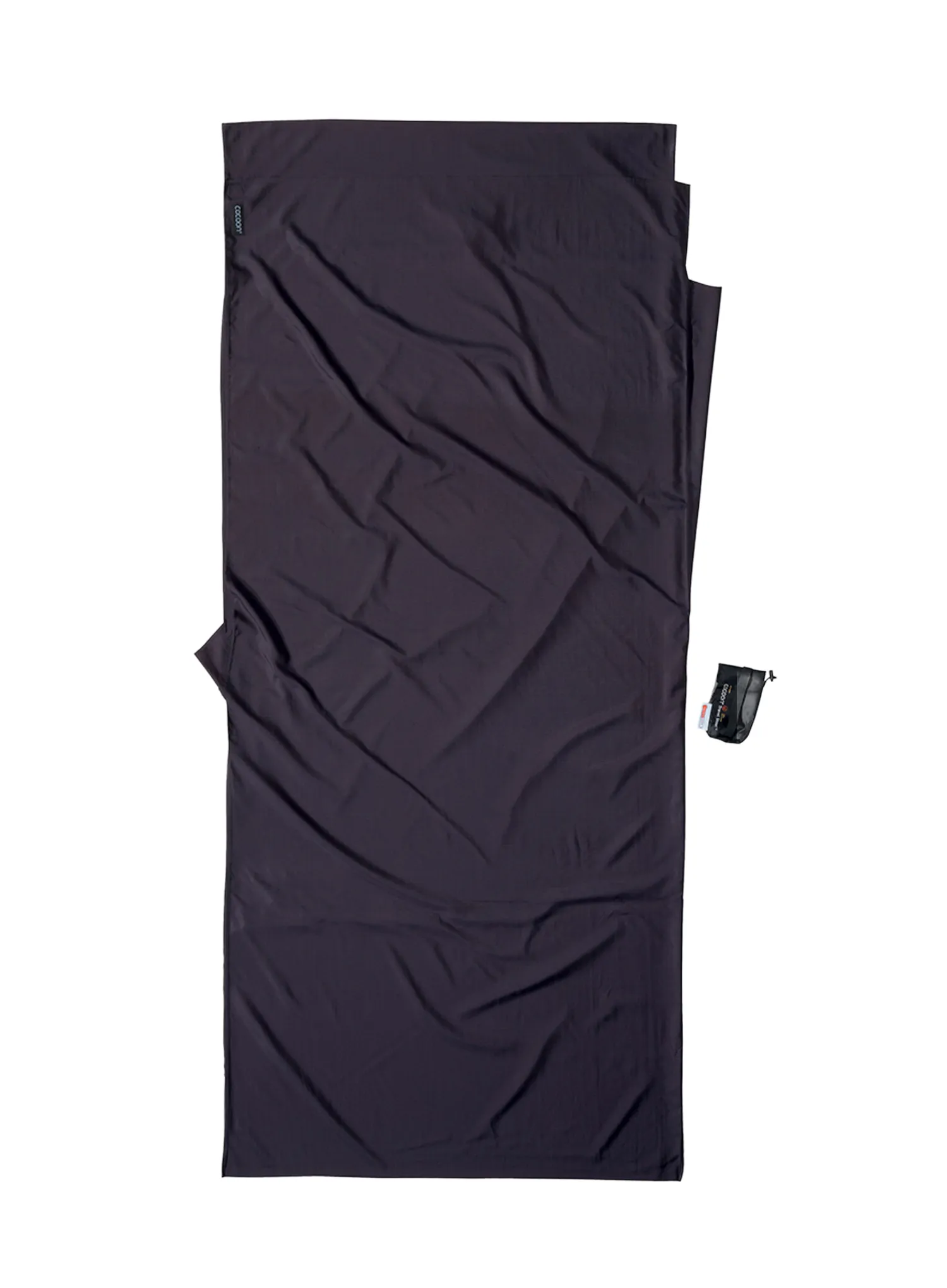 Vložka do spacáku Cocoon TravelSheet - Thermolight Silkweight - volcano grey