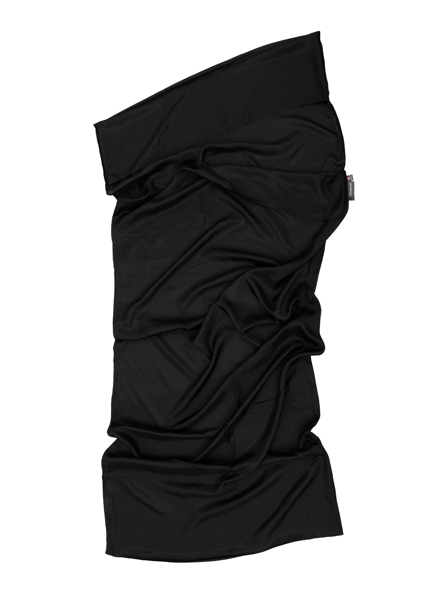 Vložka do spacáku Lifeventure Silk Ultimate Liner Rectangular - black