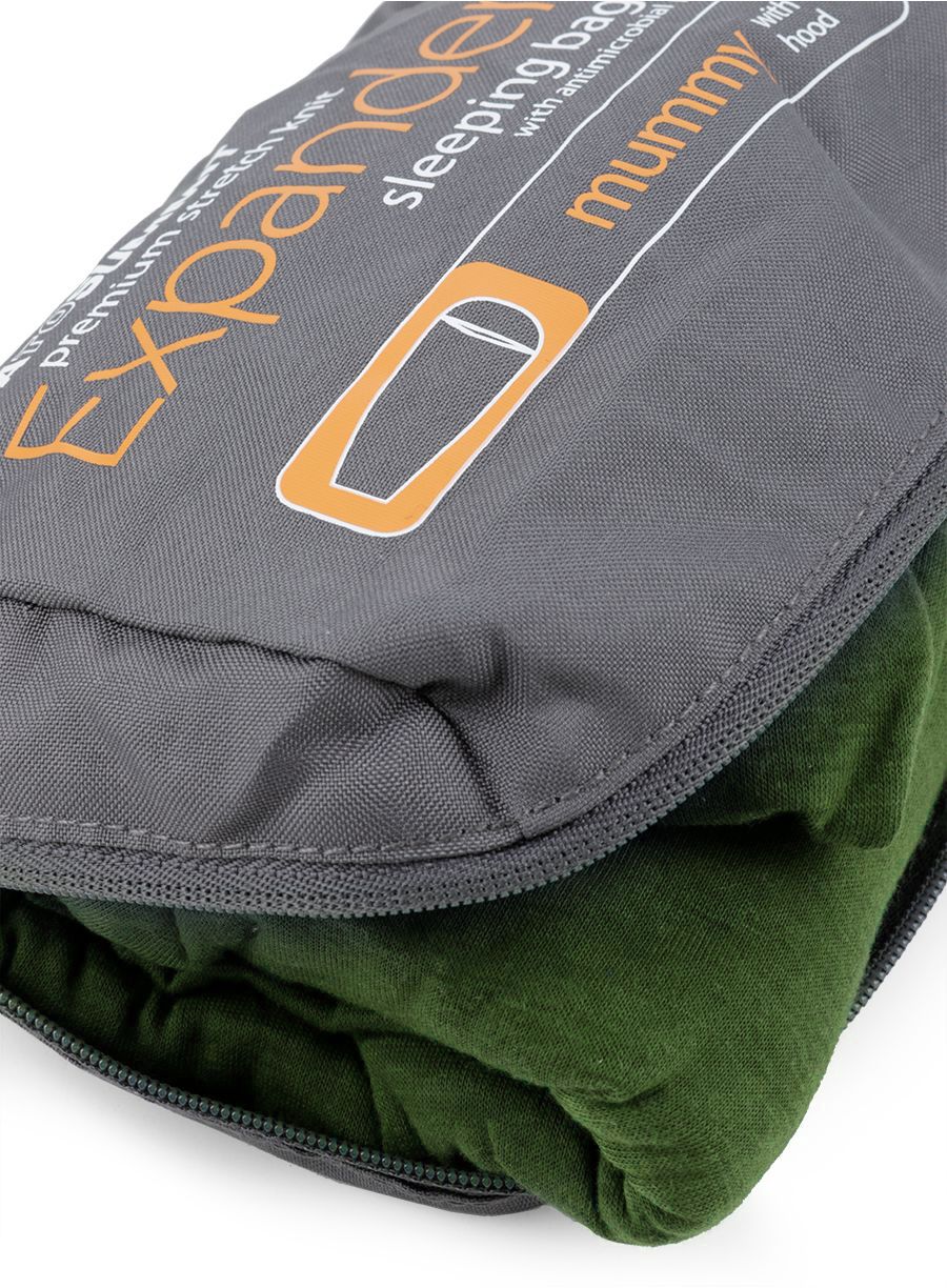 Vložka do spacáku Sea To Summit Expander Liner Hood - green