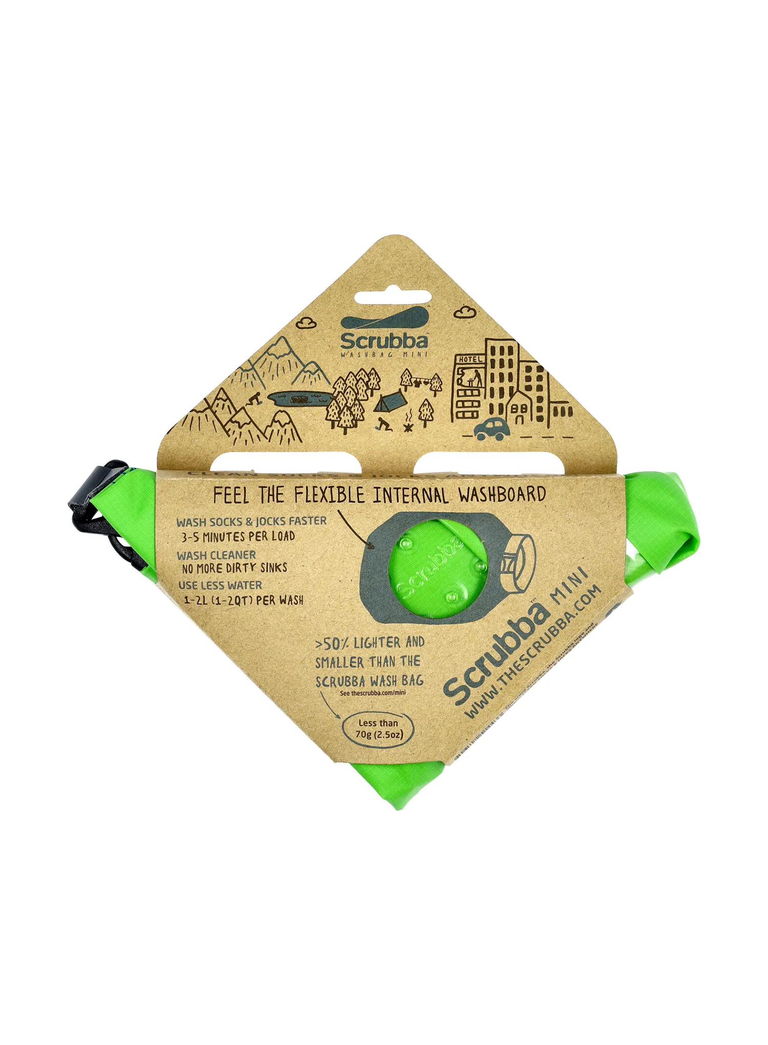 Vodotěsný vak na prádlo Scrubba Washbag Mini