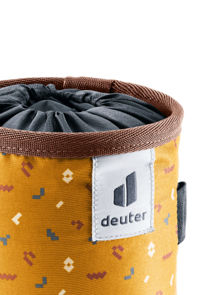 Pytlík na magnézium Deuter Gravity Chalk Bag I - cinnamon blocks/umbra