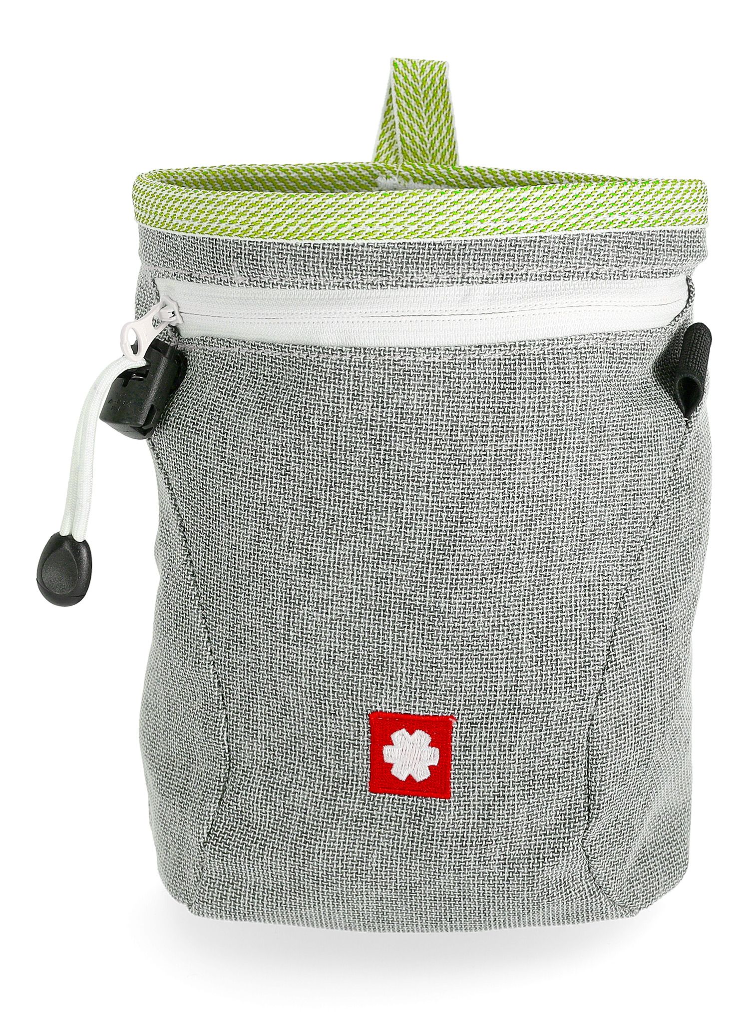 Pytlík na magnézium Ocun Dusty Eco + Belt - grey/green