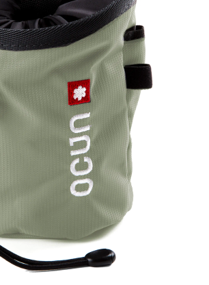 Pytlík na magnézium Ocun Push + Belt - grey light