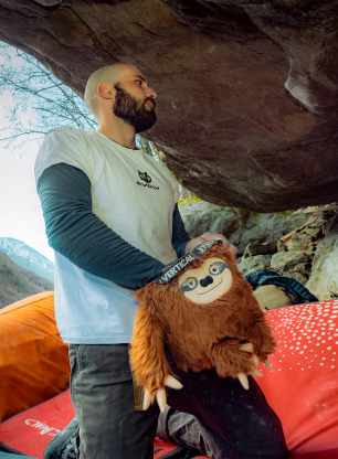 Pytlík na magnézium Y&Y Vertical Sam Boulder Sloth
