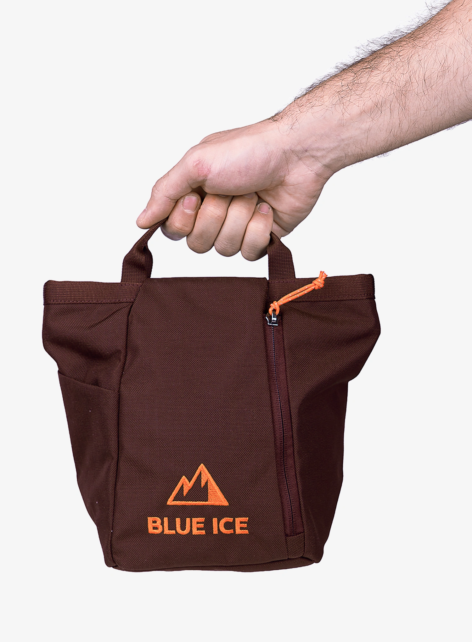 Pytlík na magnézium Blue Ice Sitter Chalk Bucket - decadent chocolate
