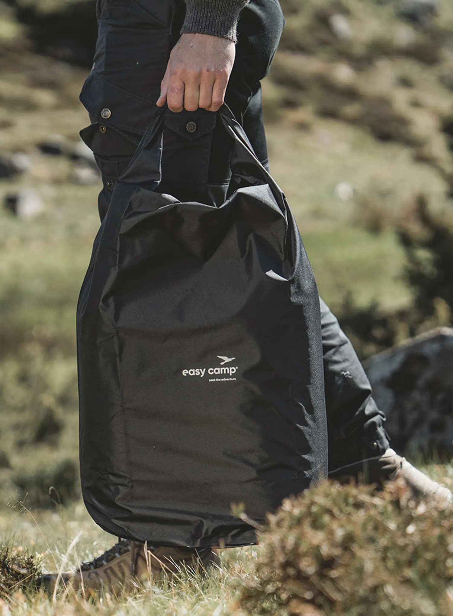 Vodotěsný vak Easy Camp Dry-Pack L - black