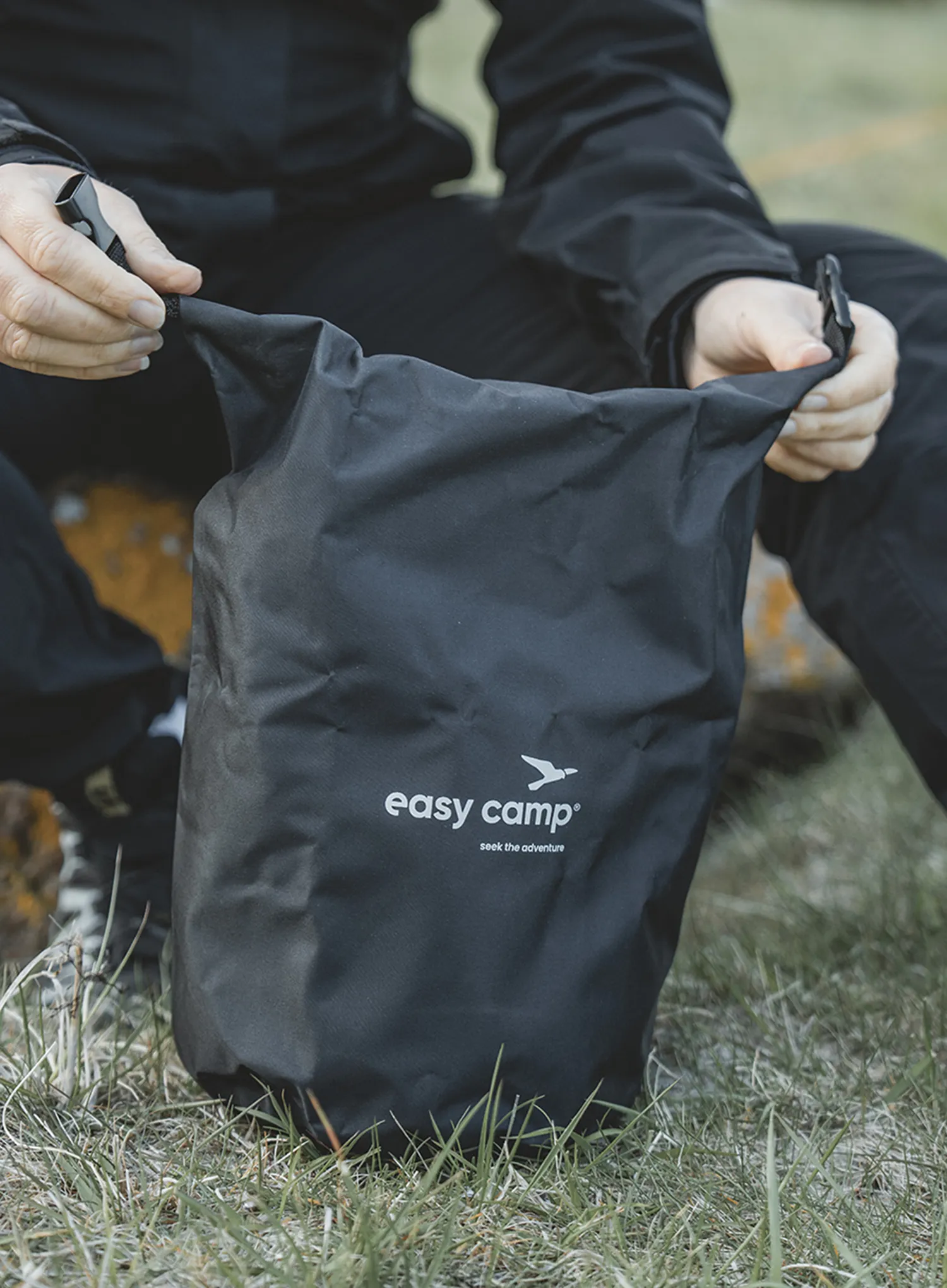 Vodotěsný vak Easy Camp Dry-Pack S - black