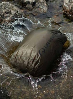 Vodotěsný vak Lifeventure Ultralight Dry Bag 25 l - olive