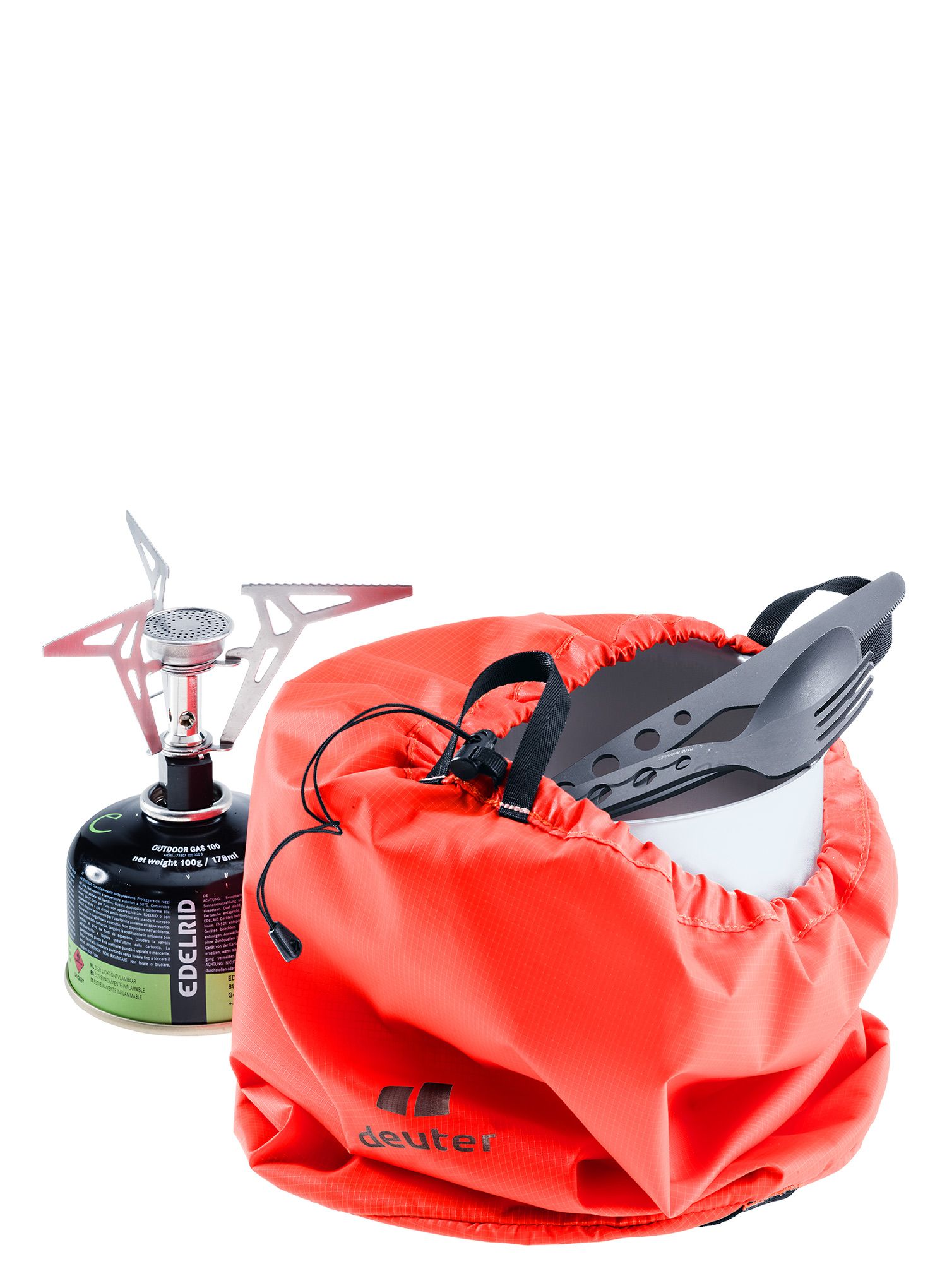 Vak na zavazadla Deuter Pack Sack 5 - papaya