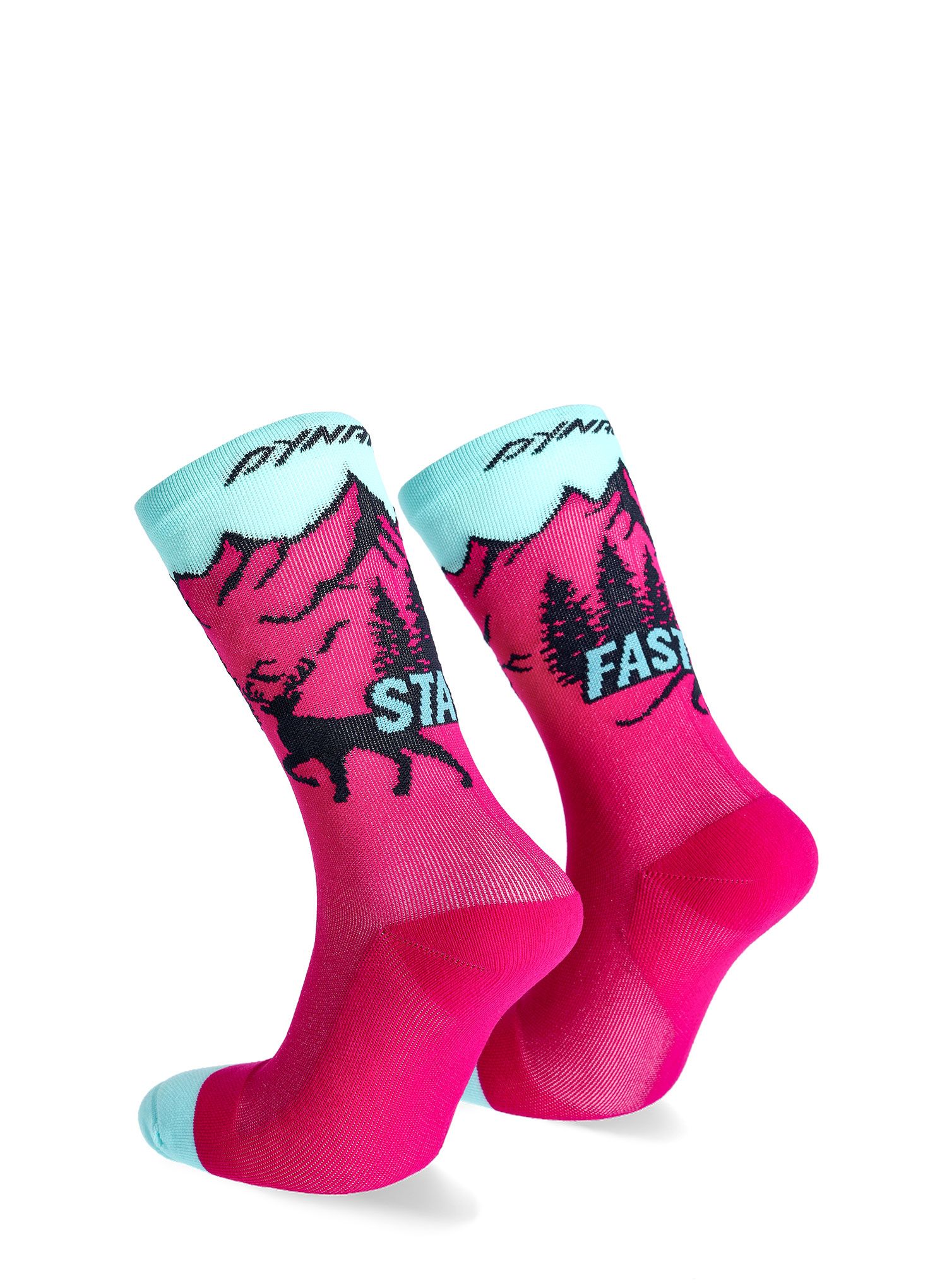 Ponožky Dynafit Stay Fast SK - beet red
