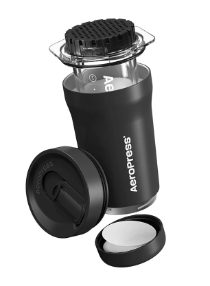 Cestovní kávovar AeroPress Go Plus - black