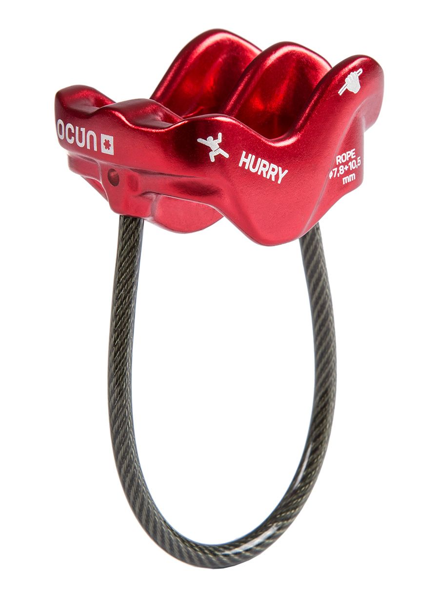 Jistící sada Ocun Belay Set Condor Hurry - anthracite/red