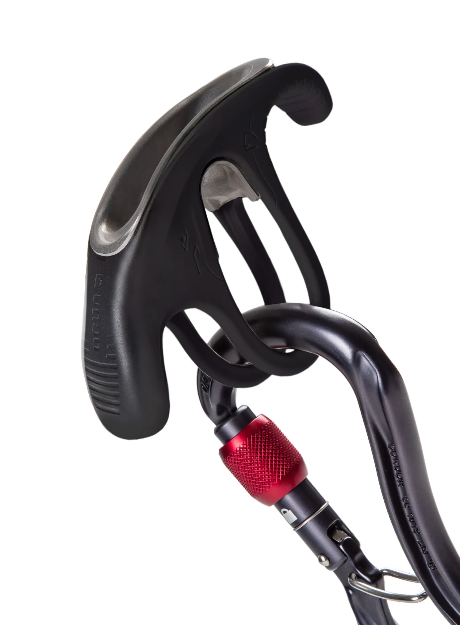 Jistící sada Ocun Belay Set Condor Screw/Bow - black
