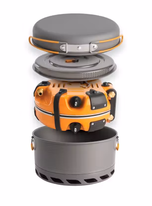 Sada na vaření Jetboil Genesis Basecamp Cooking System - carbon