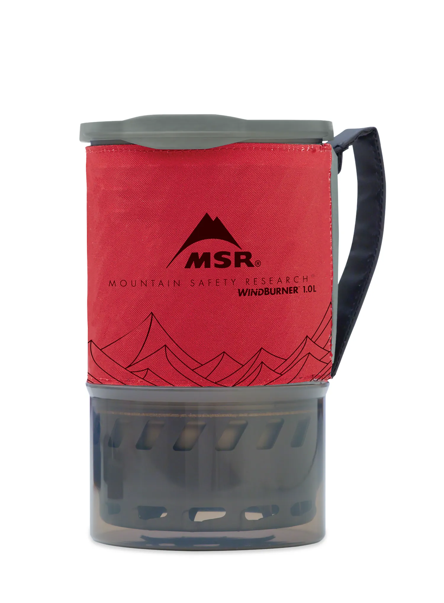 Sada na vaření MSR WindBurner 1.0L Personal Stove System - red