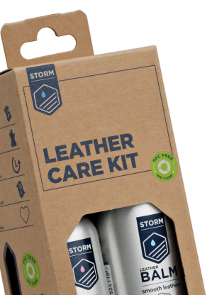 Sada na ošetřování bot Storm Leather Care Kit