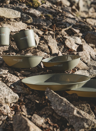 Sada nádobí Easy Camp Moss 2 Dine Set