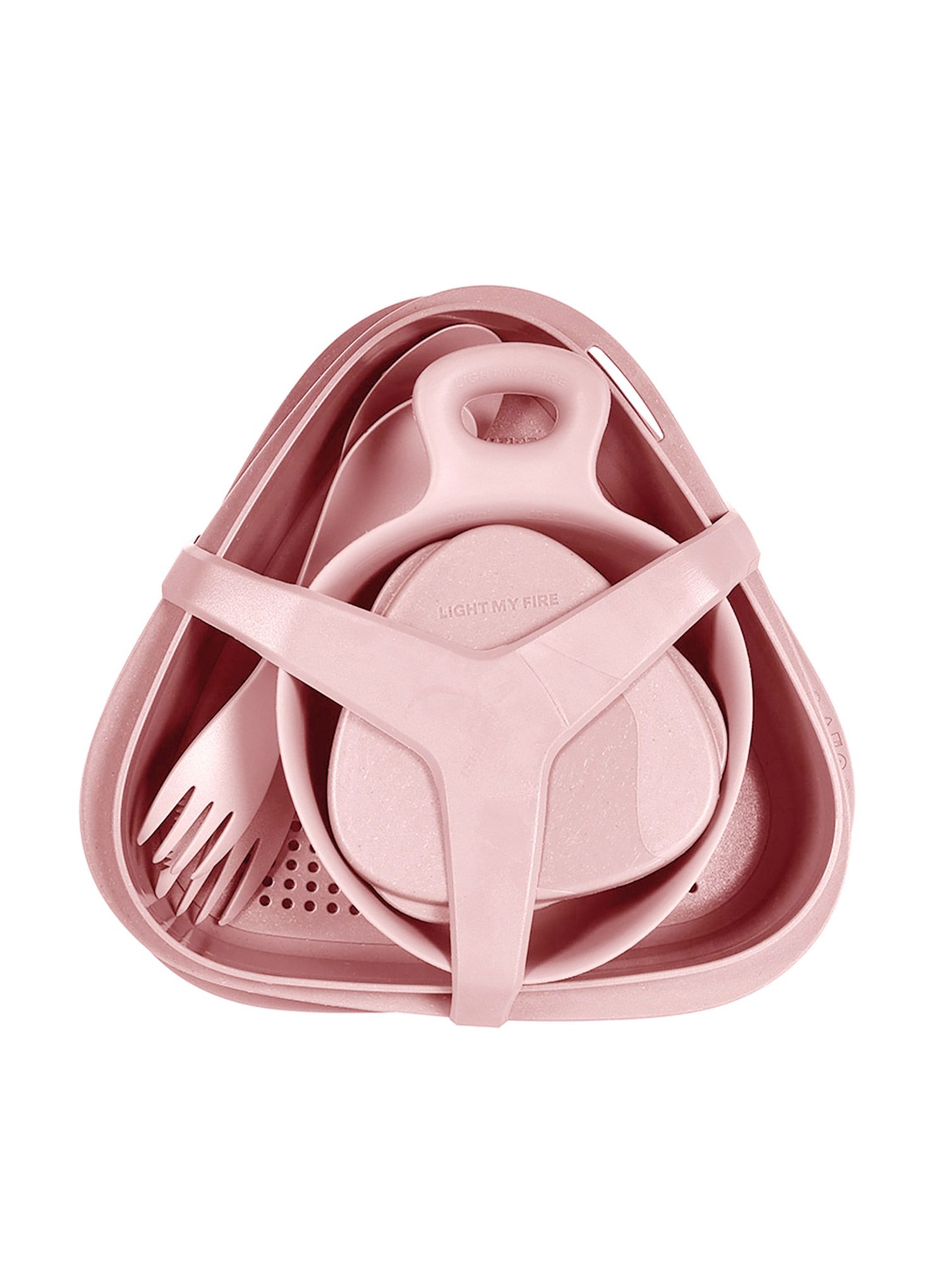 Sada nádobí Light My Fire MealKit Bio - dusty pink