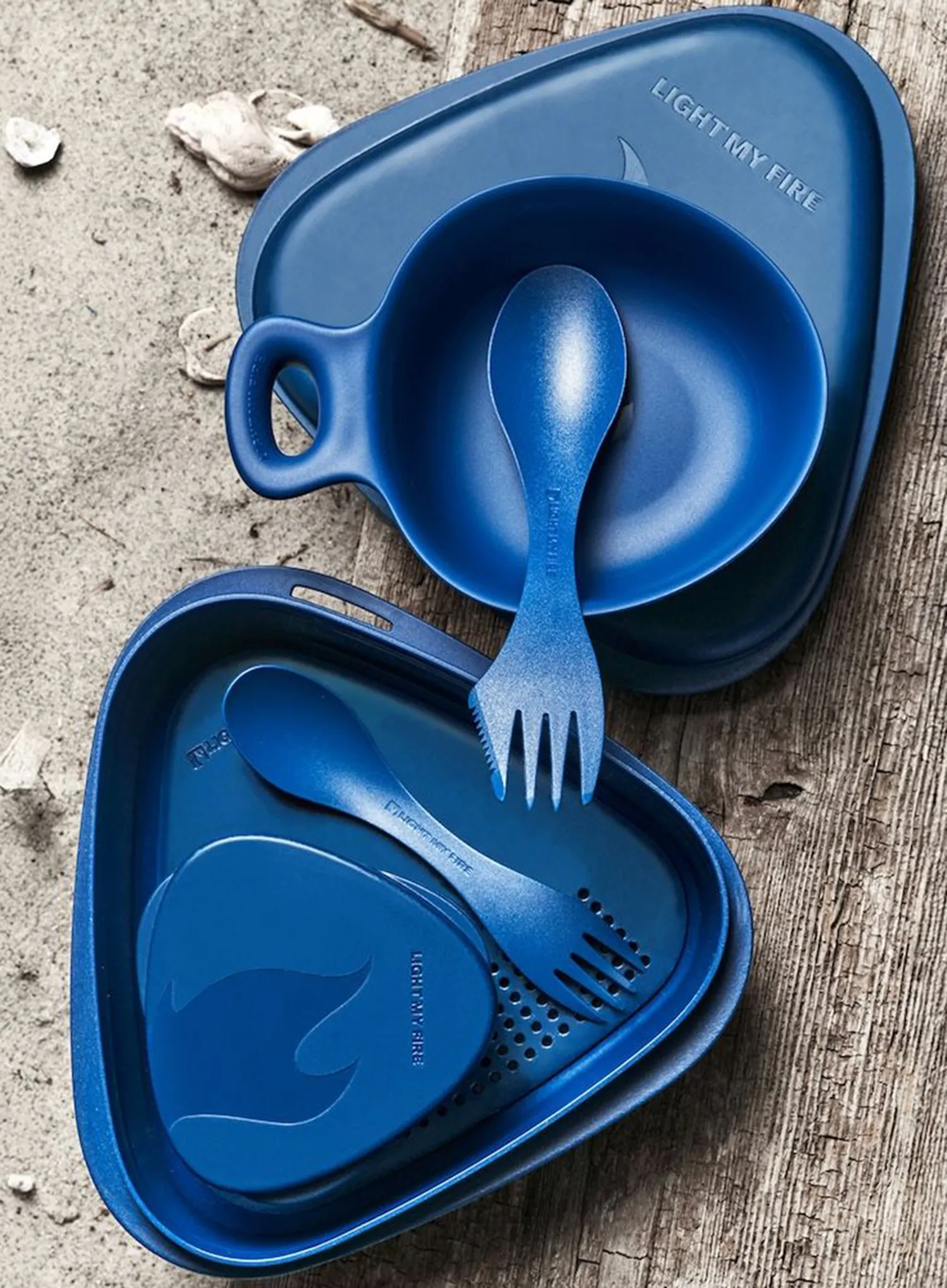 Sada nádobí Light My Fire Outdoor MealKit 2.0 - hazyblue