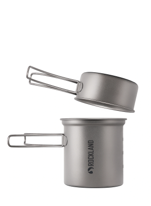 Sada nádobí Rockland Travel Pro Titanium