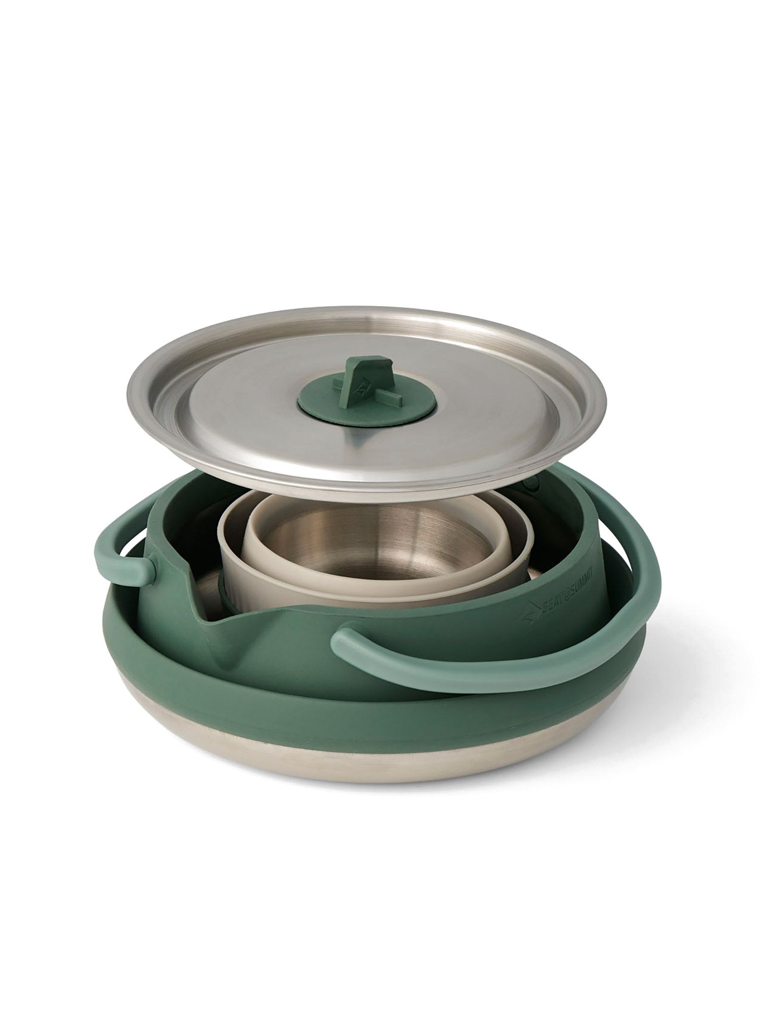 Sada nádobí Sea to Summit Detour SL Steel Kettle Cook Set 3P