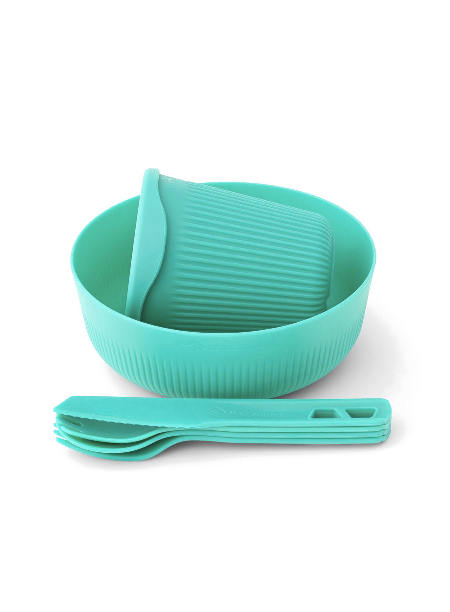 Sada nádobí Sea to Summit Passage Dinnerware Set 6P - blue