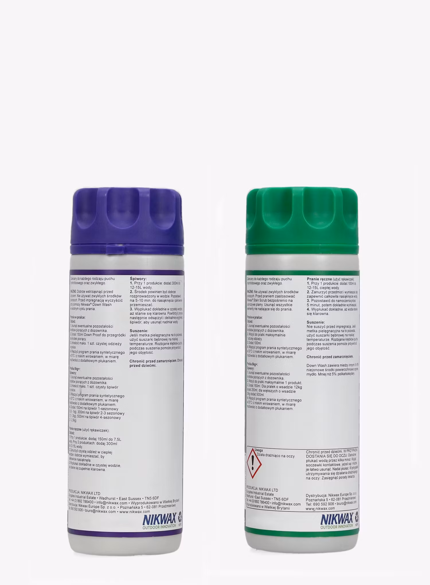 Sada Nikwax Twin Pack Down Wash Direct 300 ml + Down Proof 300 ml