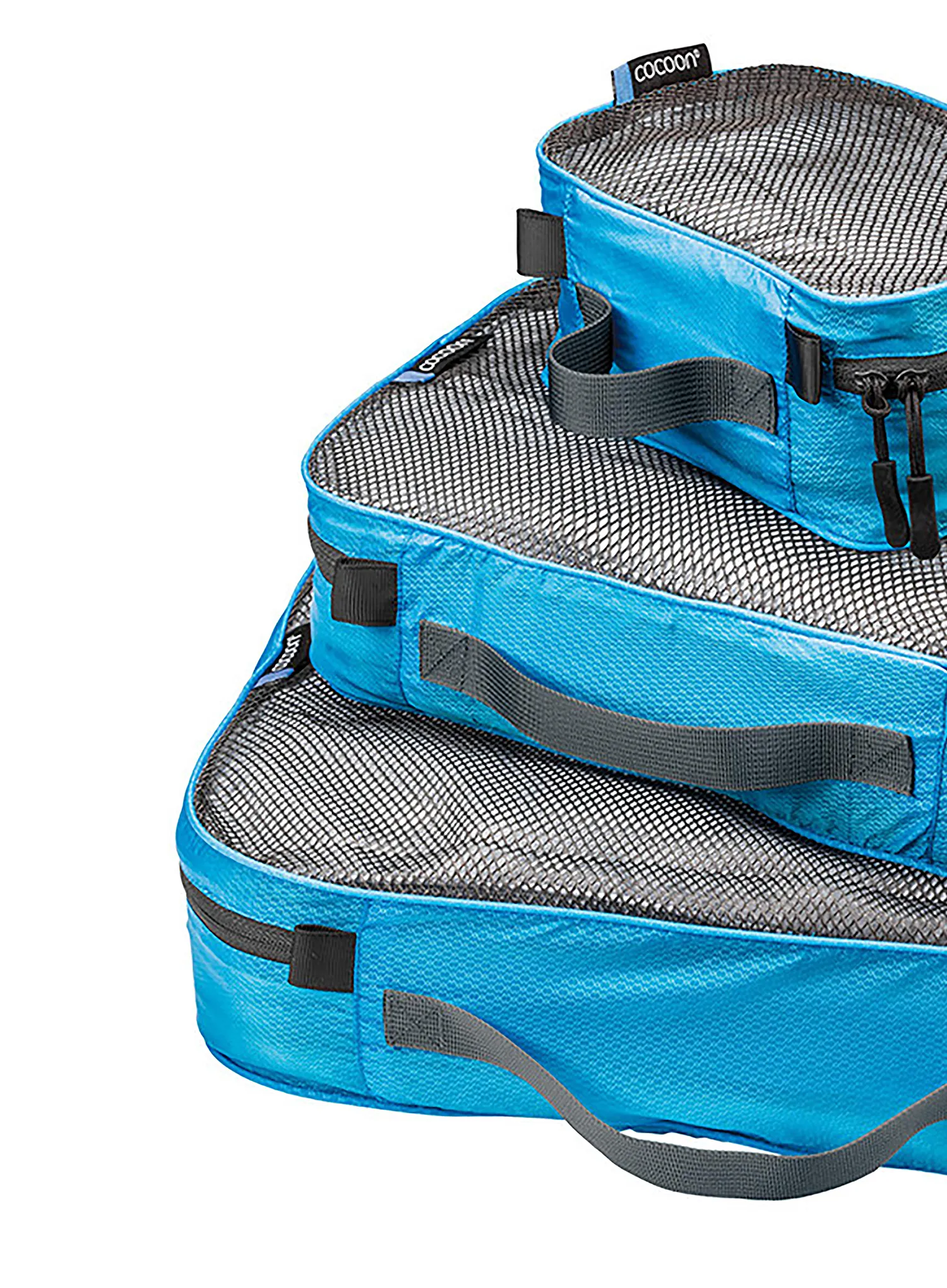 Sada organizérů Cocoon Packing Cube Ultralight Set - caribbean blue