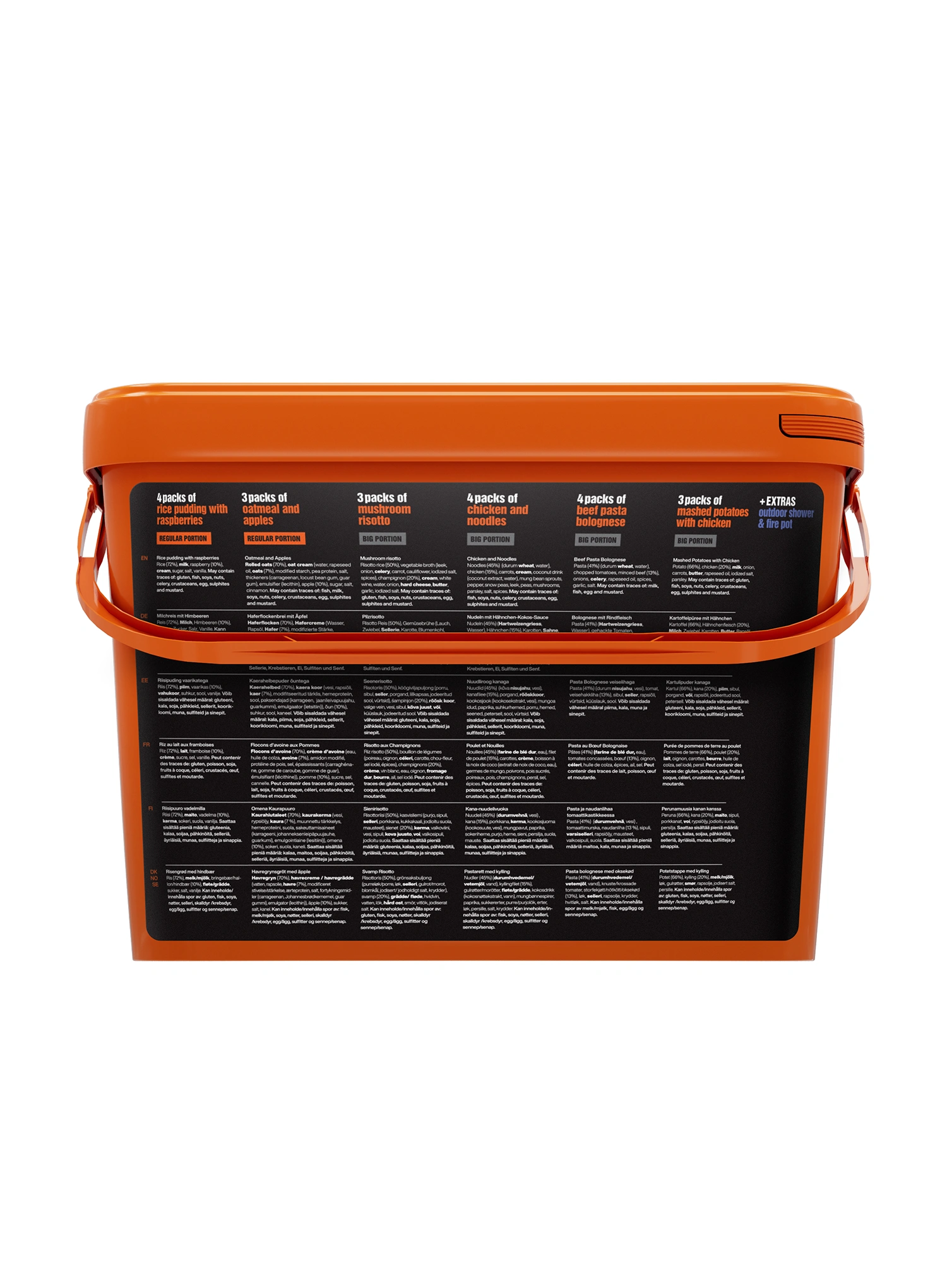Sada Tactical Foodpack Survival Pack Mike