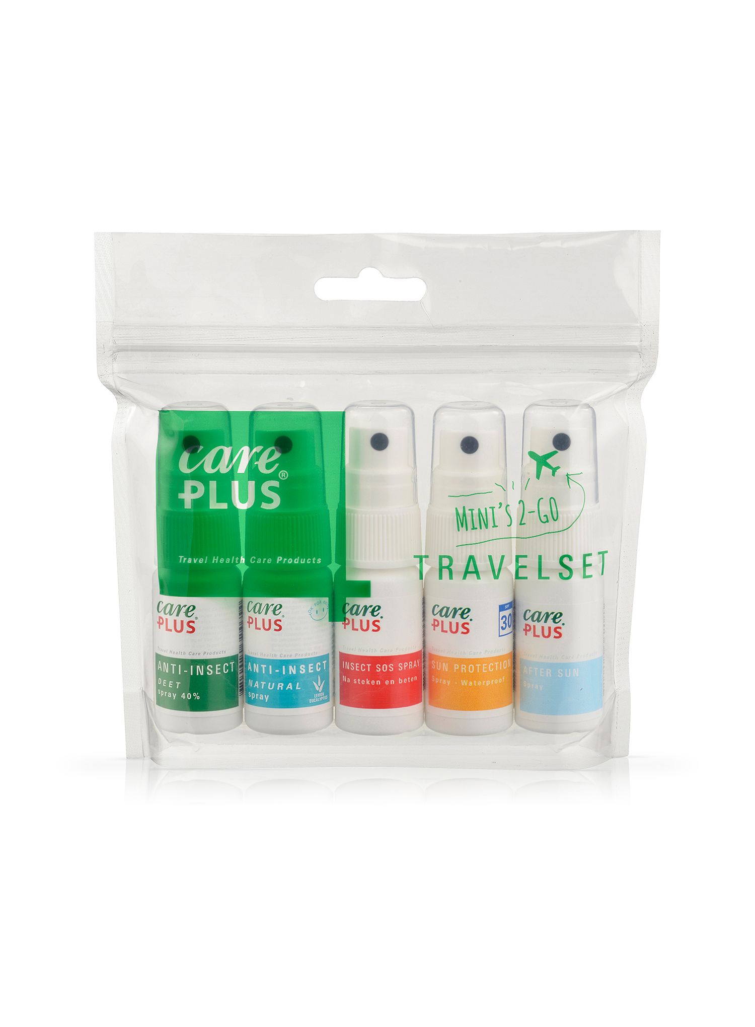 Turistická sada Care Plus Travelset 5 x 15ml