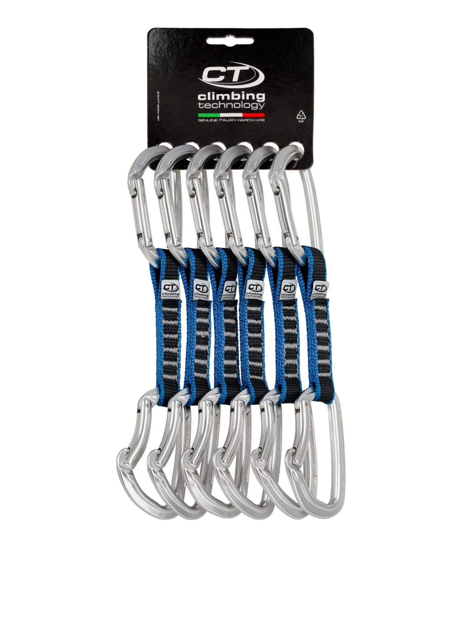 Lezecké expresky Climbing Technology/SKYLOTEC Magnum Pro Set PAD 12 cm x6 - silver