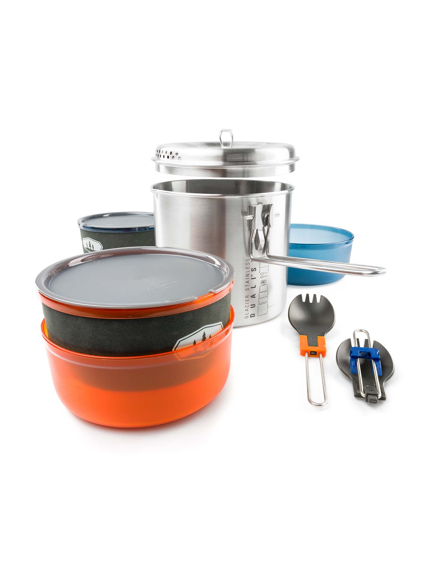 Sada nádobí GSI Outdoors Stainless Dualist II