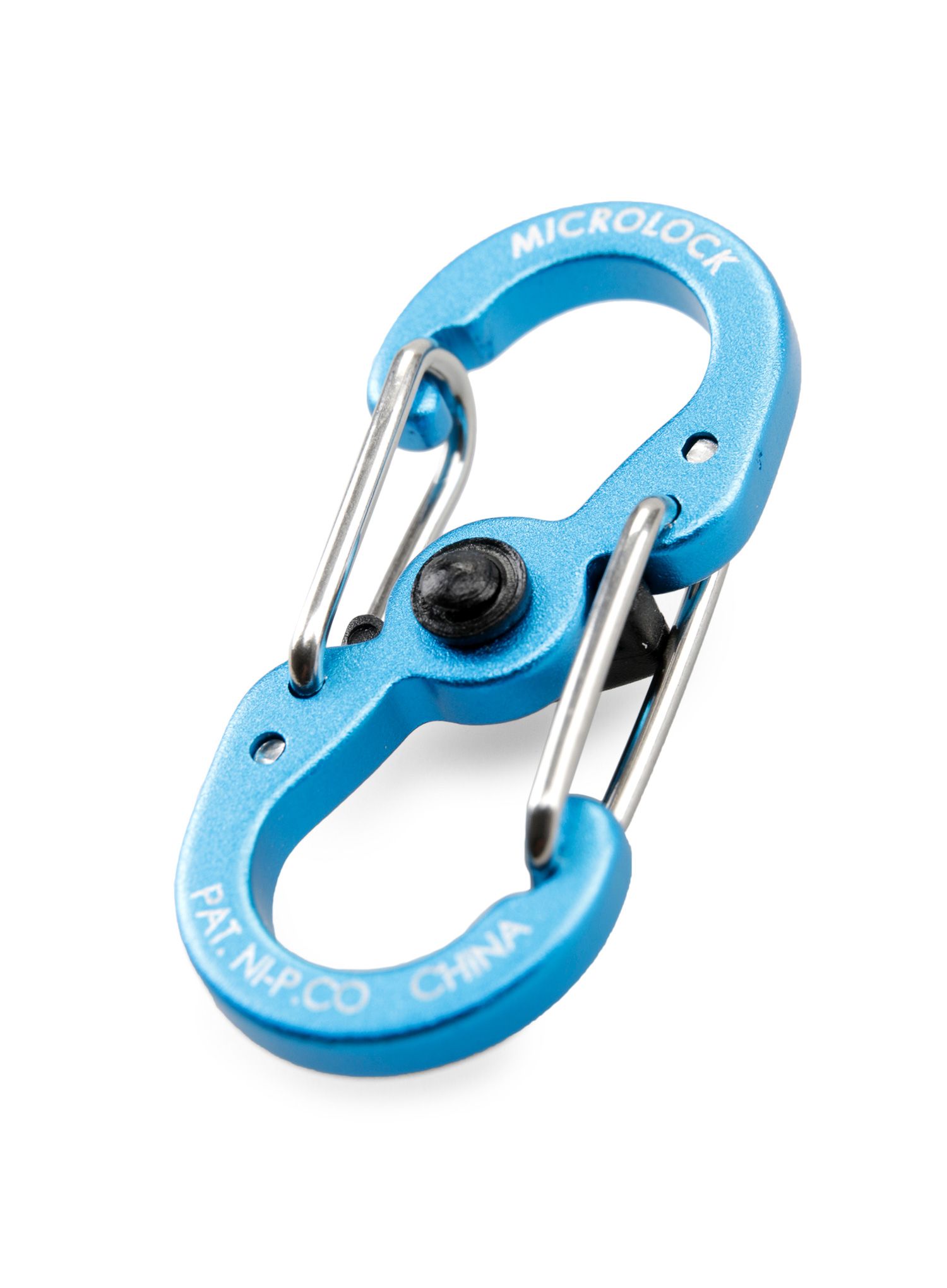 Sada Nite Ize S-Biner MicroLock Aluminum 2Pack - blue