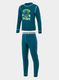 Sada Sensor DF Set Wild Tee L/S + Underpants Youth - sapphire