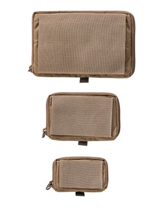 Kapsa Tasmanian Tiger Mesh Pouch Set VL - coyote brown